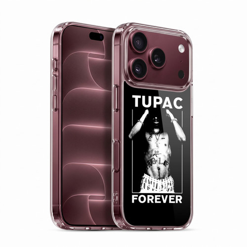 Tupac Shakur Key Art Forever Soft Gel Case for Apple iPhone 18 Pro