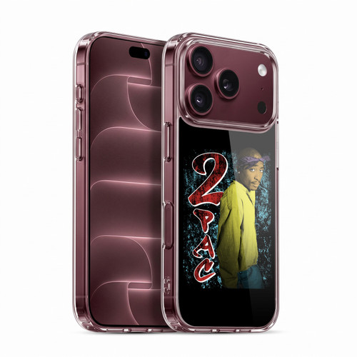 Tupac Shakur Key Art Vintage Soft Gel Case for Apple iPhone 18 Pro