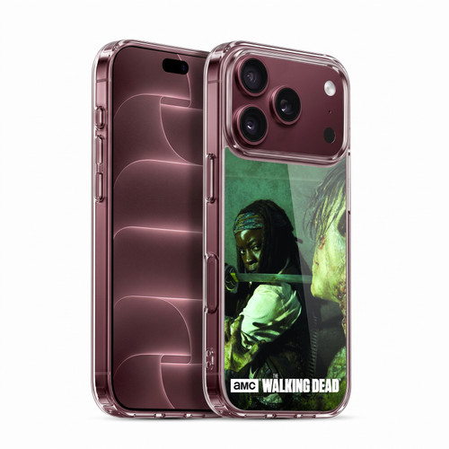 AMC The Walking Dead Filtered Characters Michonne Katana Soft Gel Case for Apple iPhone 18 Pro