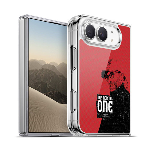 Liverpool Football Club Jurgen Klopp Illustrations Shoulder Red Soft Gel Case for Apple iPhone Duo