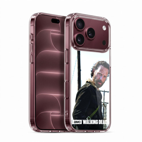 AMC The Walking Dead Filtered Characters Rick Gun Soft Gel Case for Apple iPhone 18 Pro