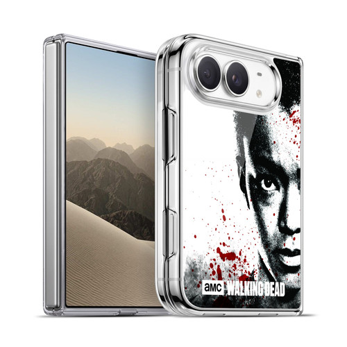 AMC The Walking Dead Gore Half Face Sasha Soft Gel Case for Apple iPhone Duo