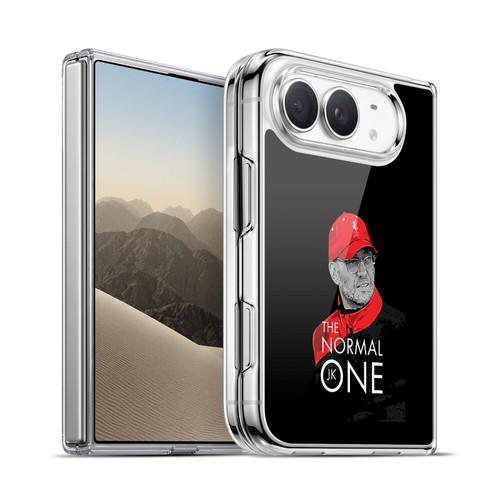 Liverpool Football Club Jurgen Klopp Illustrations Training Black Soft Gel Case for Apple iPhone Duo