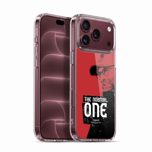 Liverpool Football Club Jurgen Klopp Illustrations Shoulder Red Soft Gel Case for Apple iPhone 18 Pro Max