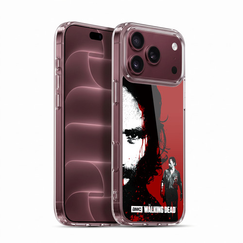 AMC The Walking Dead Gore Bloody Face Rick Soft Gel Case for Apple iPhone 18 Pro Max