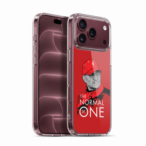 Liverpool Football Club Jurgen Klopp Illustrations Training Red Soft Gel Case for Apple iPhone 18 Pro Max