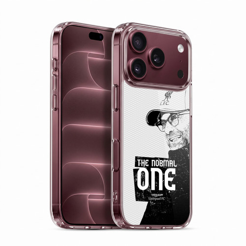 Liverpool Football Club Jurgen Klopp Illustrations Shoulder White Soft Gel Case for Apple iPhone 18 Pro