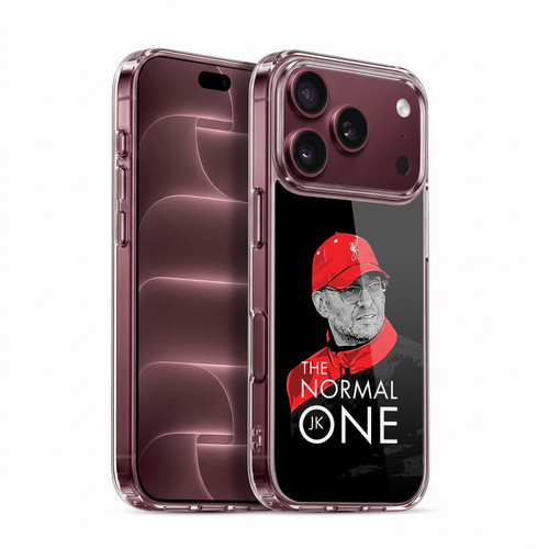 Liverpool Football Club Jurgen Klopp Illustrations Training Black Soft Gel Case for Apple iPhone 18 Pro