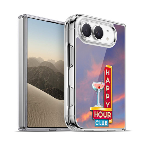 Larry Grossman Retro Collection Happy Hour Club Soft Gel Case for Apple iPhone Duo
