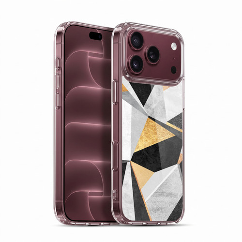 Elisabeth Fredriksson Geometric Design And Pattern Geometry Gold Soft Gel Case for Apple iPhone 18 Pro Max