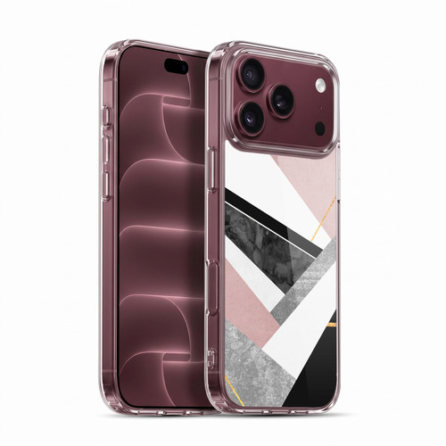 Elisabeth Fredriksson Geometric Design And Pattern Lines And Layers Soft Gel Case for Apple iPhone 18 Pro Max