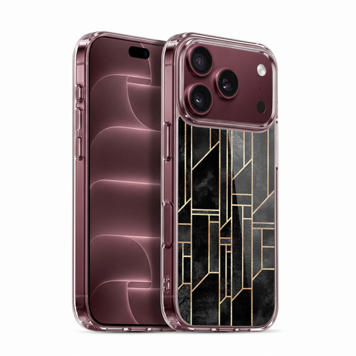 Elisabeth Fredriksson Geometric Design And Pattern Black Skies Soft Gel Case for Apple iPhone 18 Pro