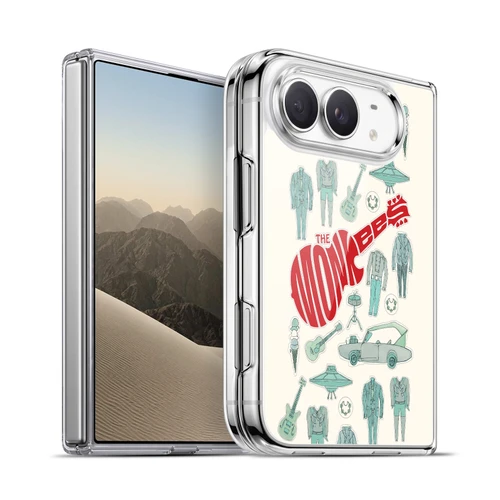 The Monkees Graphics Pattern Soft Gel Case for Apple iPhone Duo