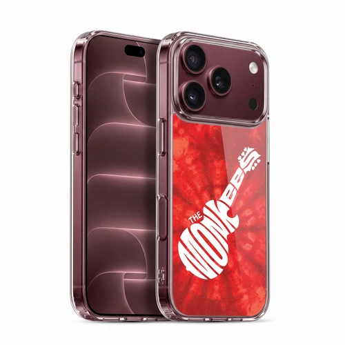 The Monkees Graphics Logo In Red Soft Gel Case for Apple iPhone 18 Pro