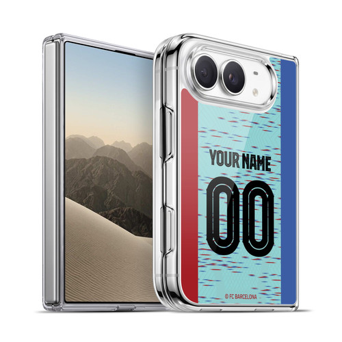 Custom Customised Personalised FC Barcelona 2023/24 Kit Third Soft Gel Case for Apple iPhone Duo