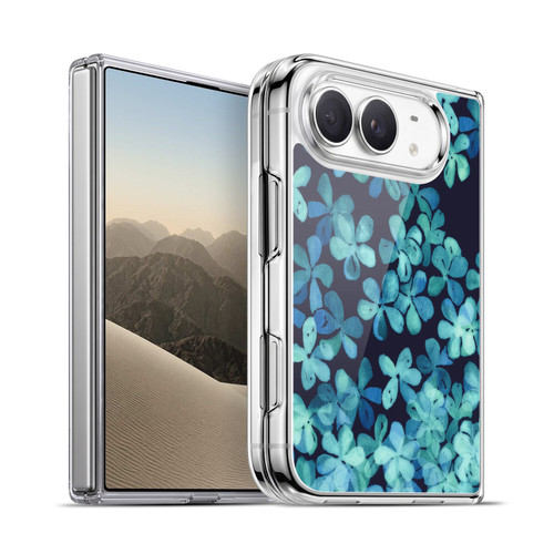 Micklyn Le Feuvre Florals 2 Hand Painted Floral Pattern Soft Gel Case for Apple iPhone Duo