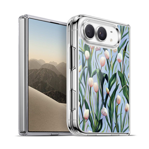 Micklyn Le Feuvre Florals 2 Waiting On The Blooming A Tulip Soft Gel Case for Apple iPhone Duo