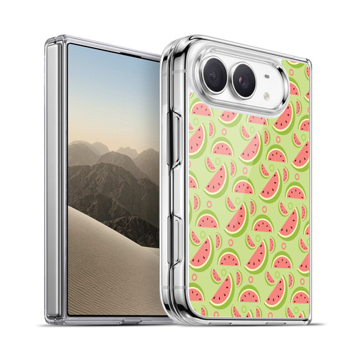 Head Case Designs Fruit Patterns Watermelons Soft Gel Case for Apple iPhone Duo