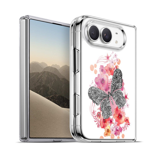 Monika Strigel Animals And Flowers Butterfly Soft Gel Case for Apple iPhone Duo