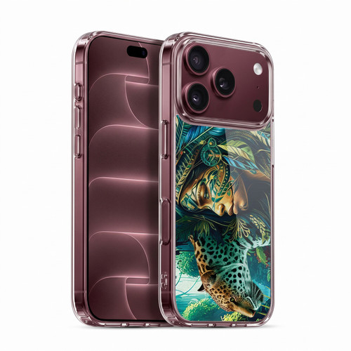 Michael David Ward Psychedelic Art Spirit Soft Gel Case for Apple iPhone 18 Pro