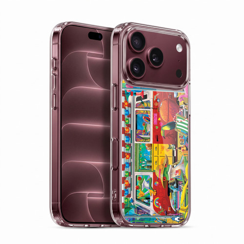 Michael David Ward Psychedelic Art Van Life Frog Soft Gel Case for Apple iPhone 18 Pro