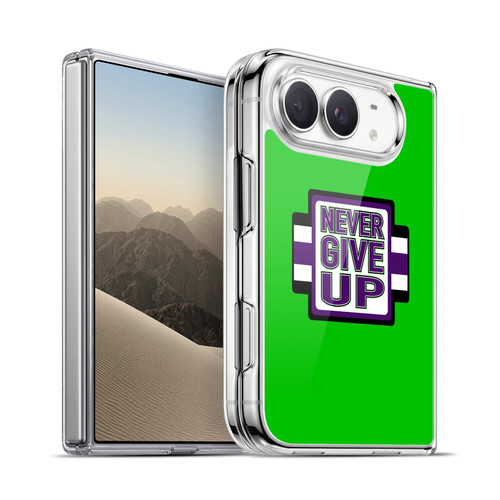 WWE Superstars 8 John Cena Never Give Up Soft Gel Case for Apple iPhone Duo
