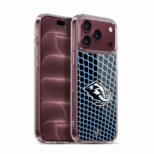 NHL Utah Mammoth Net Pattern Soft Gel Case for Apple iPhone 18 Pro Max