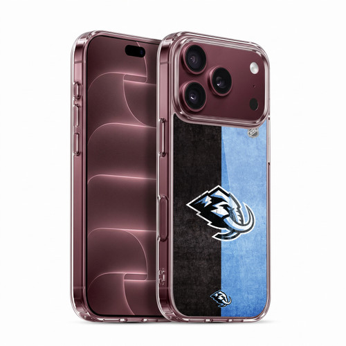 NHL Utah Mammoth Half Distressed Soft Gel Case for Apple iPhone 18 Pro