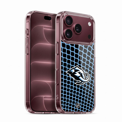 NHL Utah Mammoth Net Pattern Soft Gel Case for Apple iPhone 18 Pro