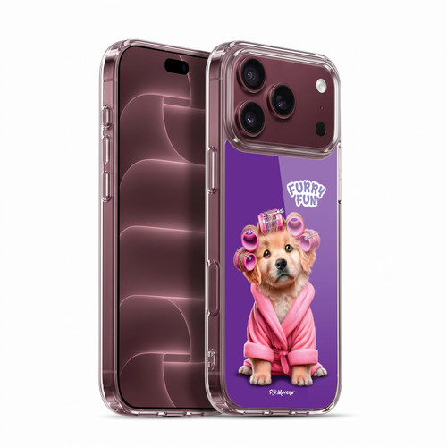 P.D. Moreno Furry Fun Artwork Puppy Soft Gel Case for Apple iPhone 18 Pro Max