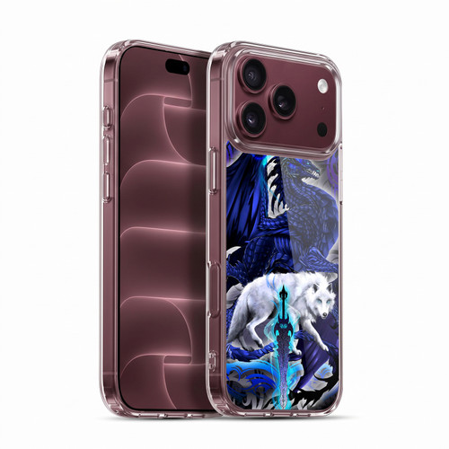 Ruth Thompson Dragons with Swords Alpha Blade & Fantasy Wolf Soft Gel Case for Apple iPhone 18 Pro Max