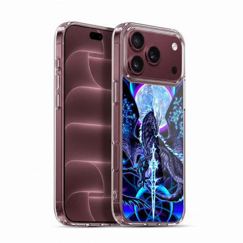 Ruth Thompson Dragons with Swords Night Blade & Constellations Soft Gel Case for Apple iPhone 18 Pro Max