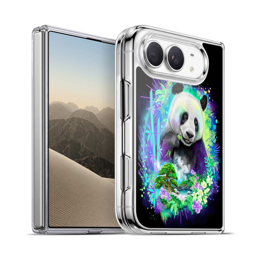 Sheena Pike Animals Rainbow Bamboo Panda Spirit Soft Gel Case for Apple iPhone Duo