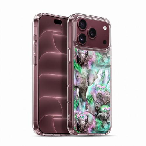 Sheena Pike Animals Daydream Elephants Lagoon Soft Gel Case for Apple iPhone 18 Pro Max