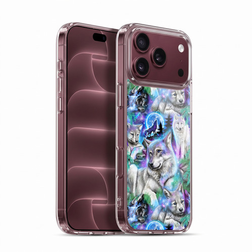 Sheena Pike Animals Daydream Galaxy Wolves Soft Gel Case for Apple iPhone 18 Pro Max