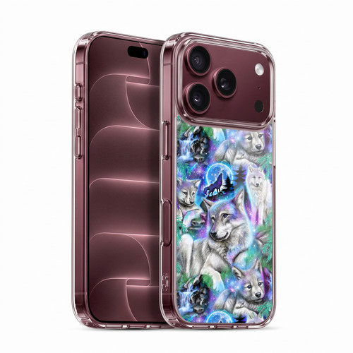 Sheena Pike Animals Daydream Galaxy Wolves Soft Gel Case for Apple iPhone 18 Pro