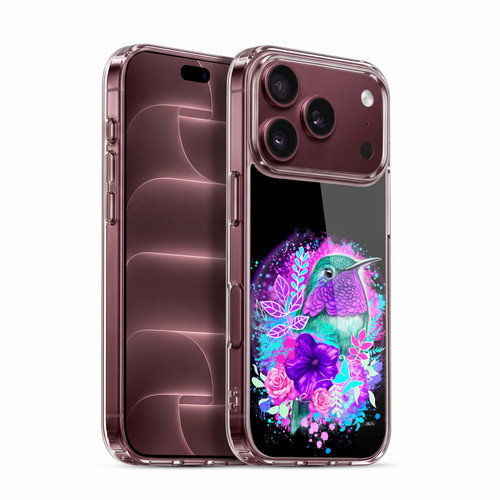 Sheena Pike Animals Purple Hummingbird Spirit Soft Gel Case for Apple iPhone 18 Pro