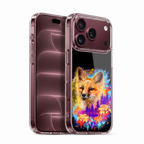 Sheena Pike Animals Red Fox Spirit & Autumn Leaves Soft Gel Case for Apple iPhone 18 Pro