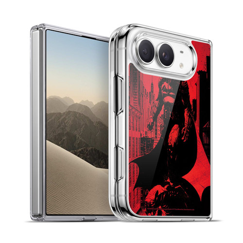 The Batman Neo-Noir Graphics Teaser Poster Soft Gel Case for Apple iPhone Duo