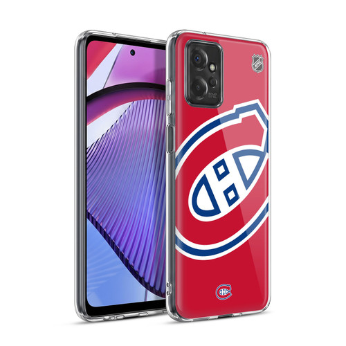 NHL Montreal Canadiens Oversized Soft Gel Case for Motorola Moto G Power (2023)