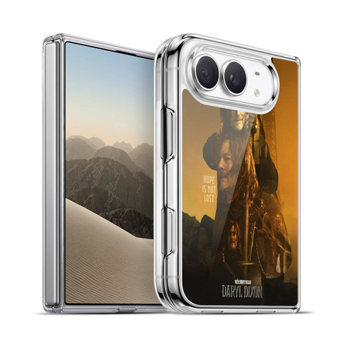 The Walking Dead: Daryl Dixon Key Art Double Exposure Soft Gel Case for Apple iPhone Duo