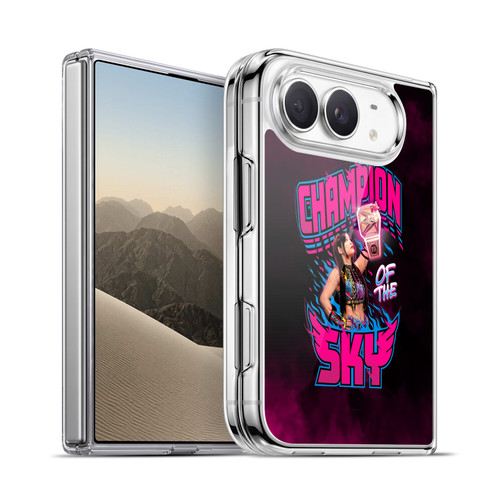 WWE Iyo Sky Champion Of The Sky Soft Gel Case for Apple iPhone Duo