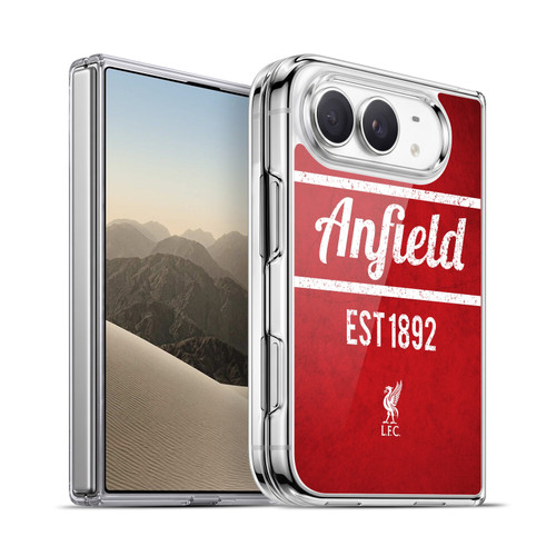 Liverpool Football Club This Is Anfield Red 2 Soft Gel Case for Apple iPhone Duo
