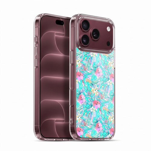 Micklyn Le Feuvre Florals Pretty Pastel Hawaiian Soft Gel Case for Apple iPhone 18 Pro Max