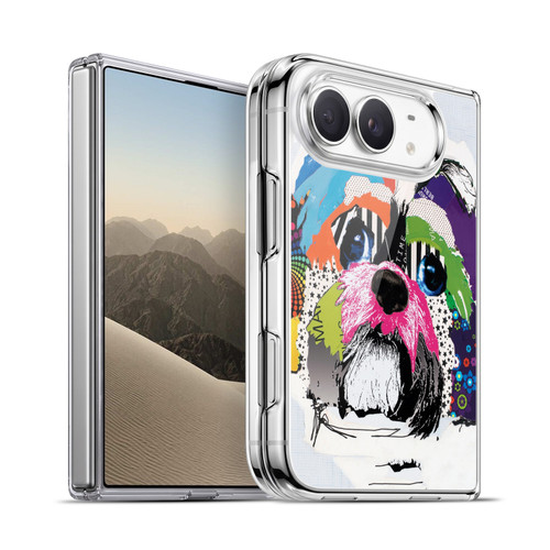 Michel Keck Dogs 4 Shihtzu Soft Gel Case for Apple iPhone Duo