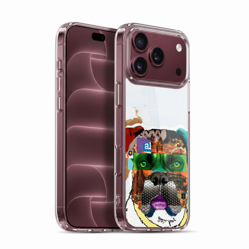 Michel Keck Dogs 4 Boxer Soft Gel Case for Apple iPhone 18 Pro Max