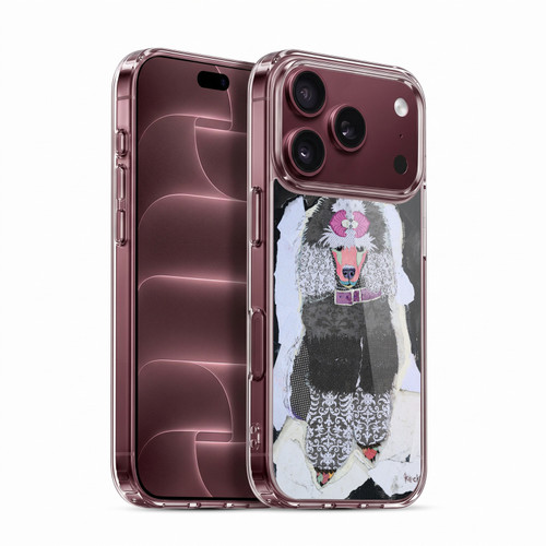Michel Keck Dogs 4 Poodle Soft Gel Case for Apple iPhone 18 Pro