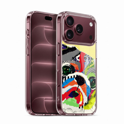 Michel Keck Dogs 4 Pug Soft Gel Case for Apple iPhone 18 Pro