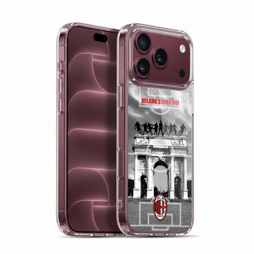 AC Milan Adults Milano Siamo Noi 2 Soft Gel Case for Apple iPhone 18 Pro Max