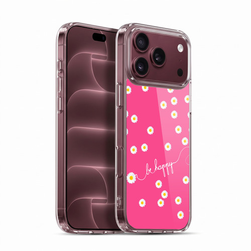 Monika Strigel Happy Daisy Hotpink Soft Gel Case for Apple iPhone 18 Pro Max